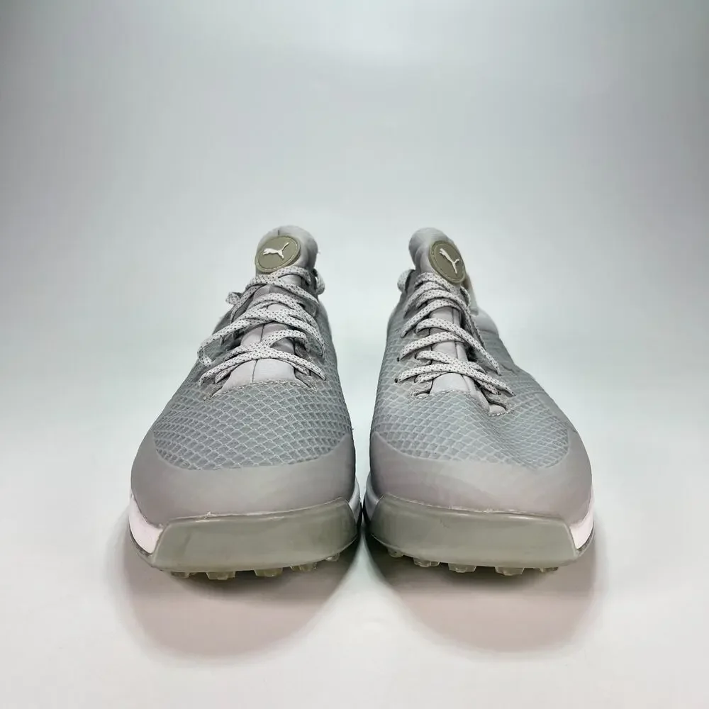 PUMA Proadapt Alphacat Gray Blue Spikeless Golf Shoes 376476-04 Men's Size 13